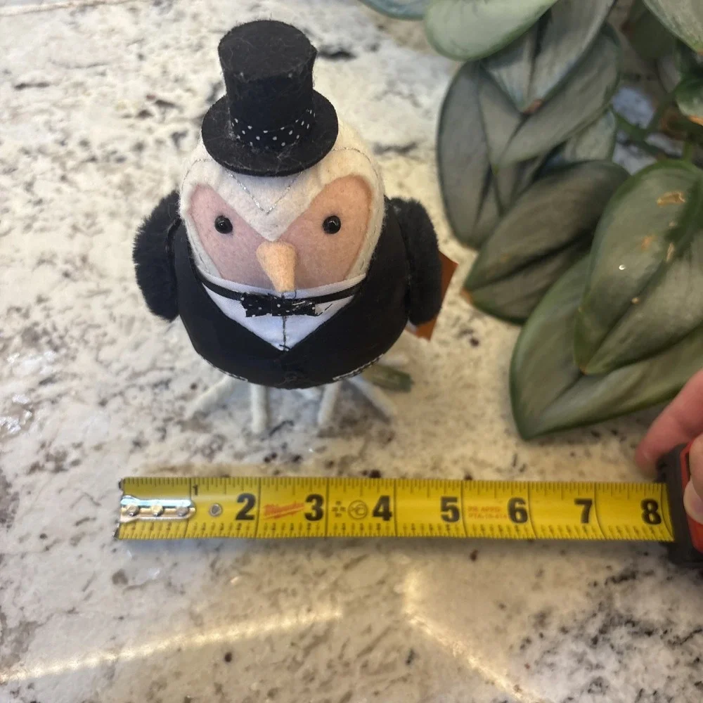 Target Halloween Hyde And Eek 2023 Radley tuxedo Fabric Bird Featherly Friends